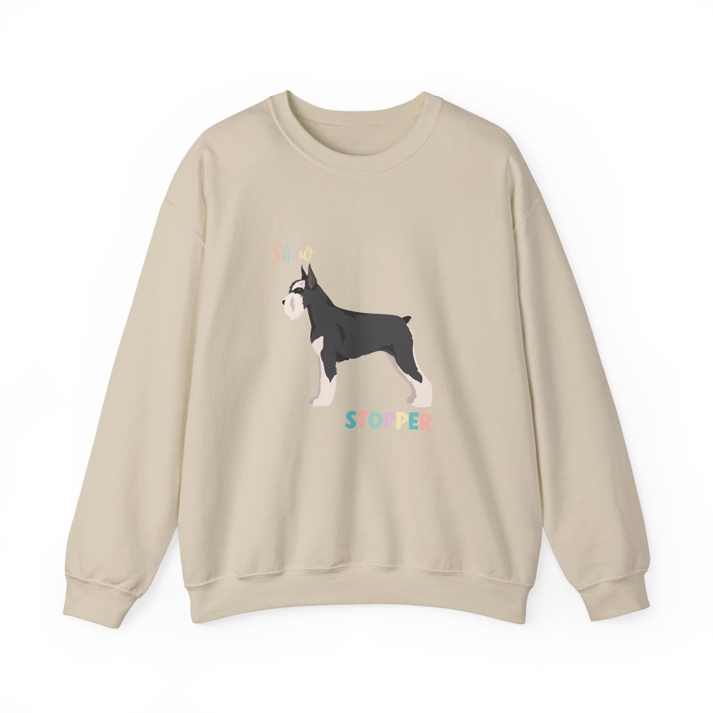 Schnauzer Dog Unisex Heavy Blend Crewneck Sweatshirt
