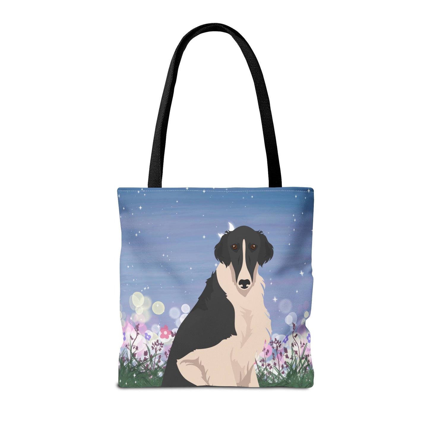 Borzoi Dog Tote Bag 16x16