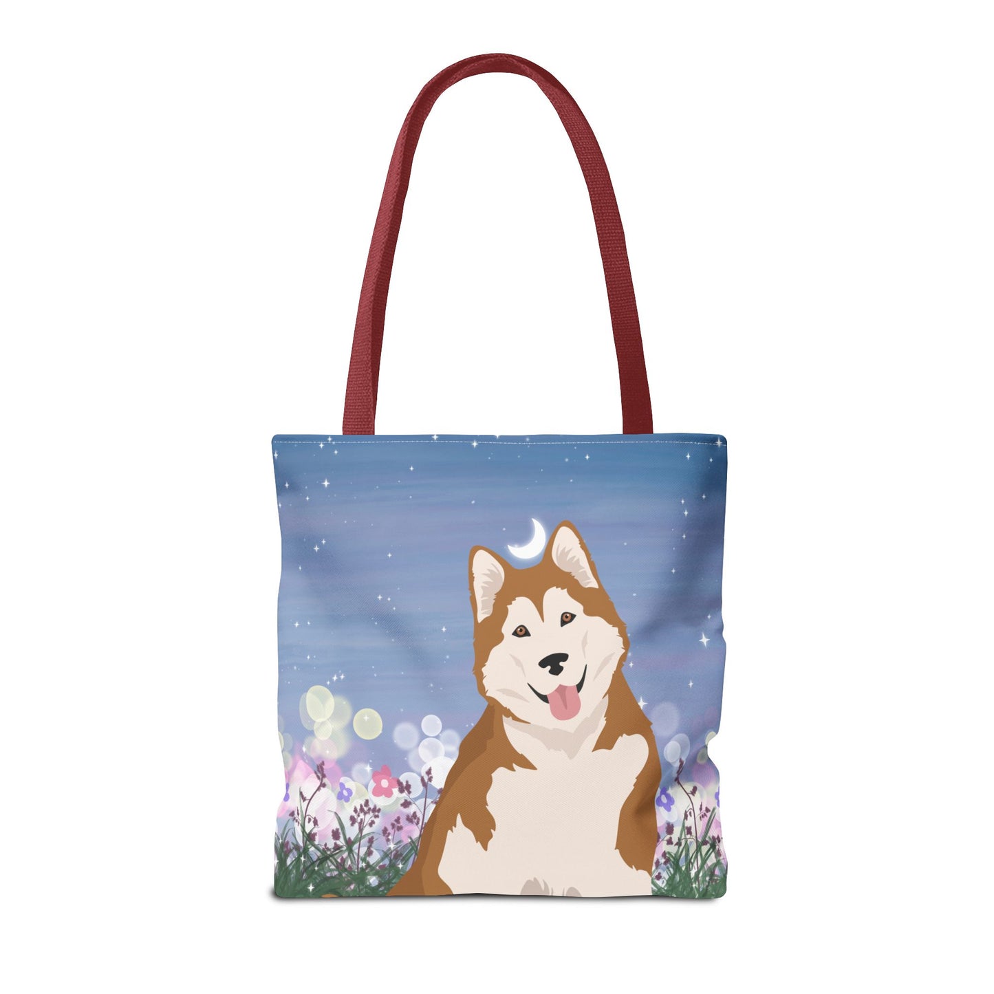Alaskan Malamute Dog Tote Bag 16x16