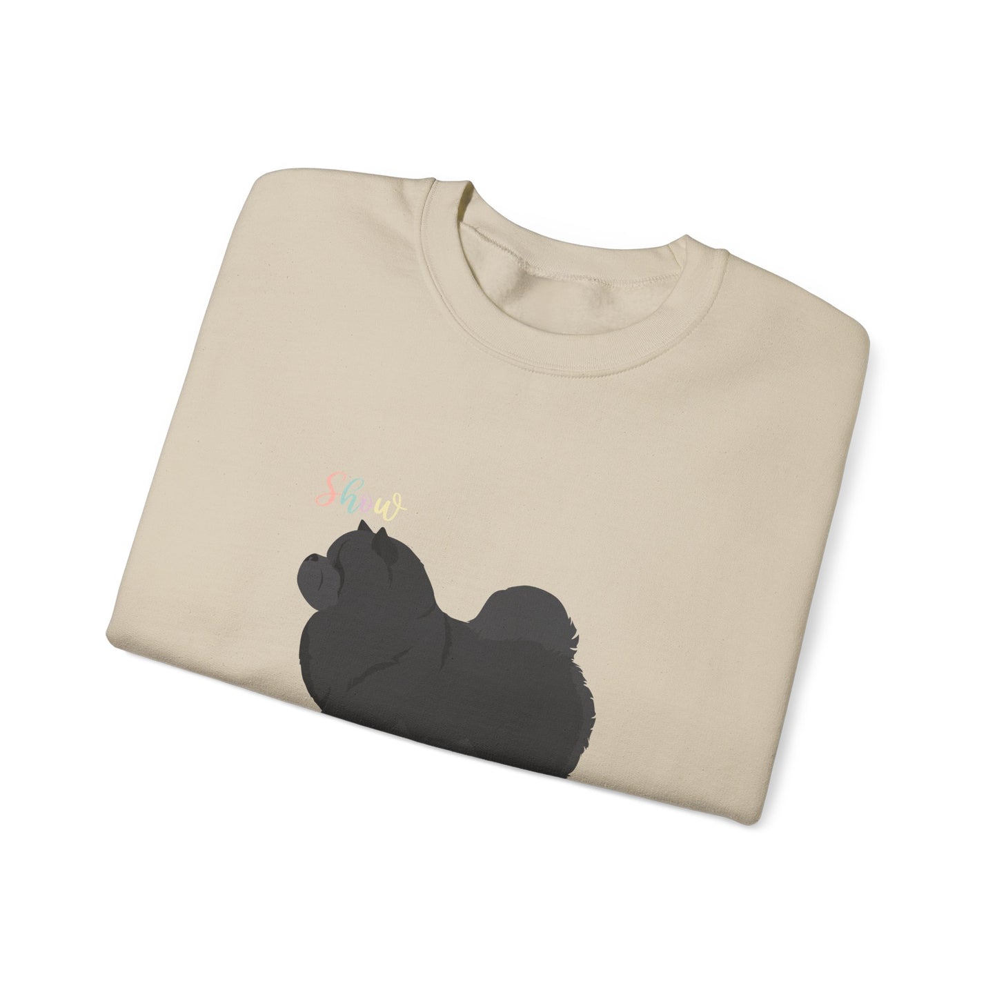 Chow Chow Dog Unisex Heavy Blend Crewneck Sweatshirt
