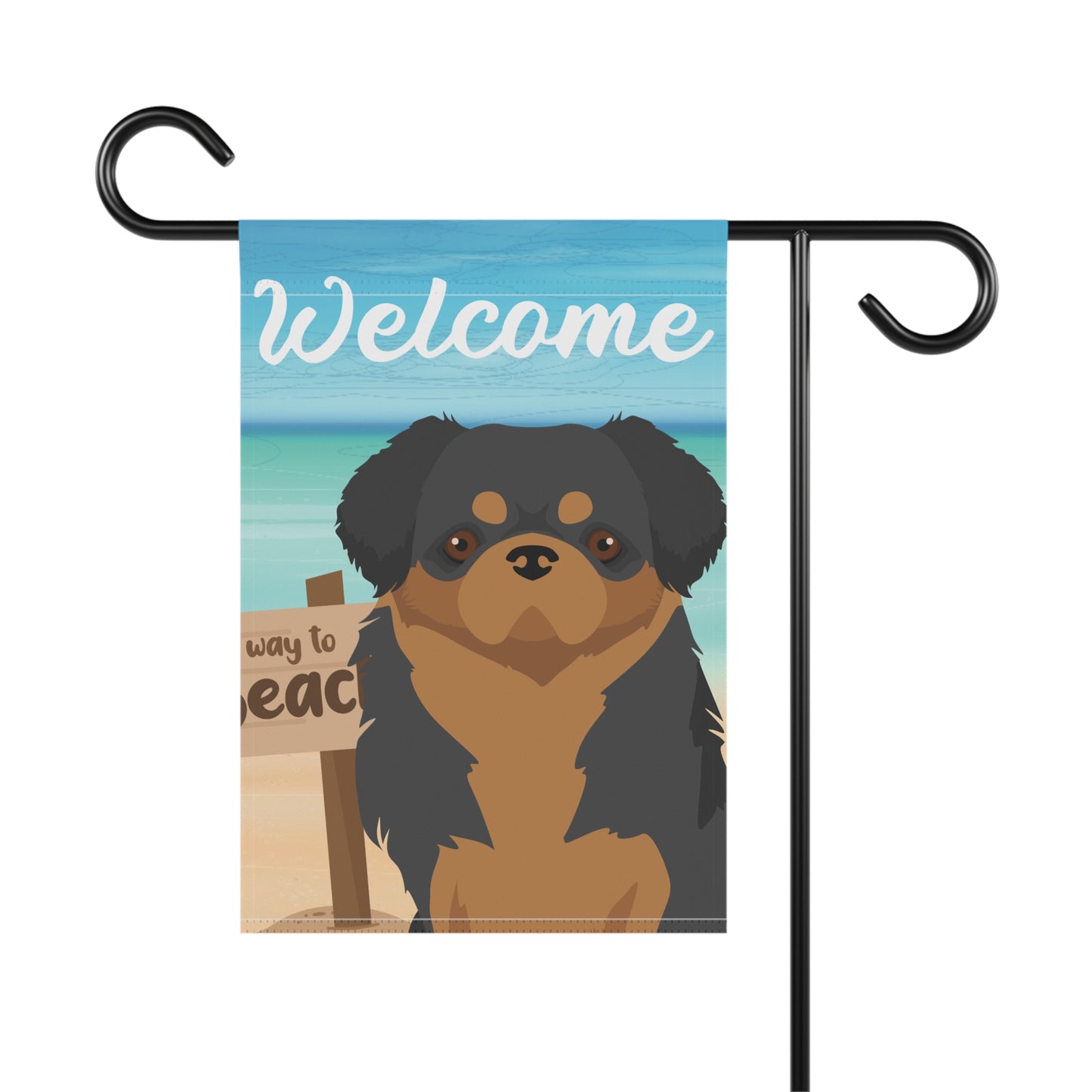 Tibetan Spaniel Dog Garden Flag