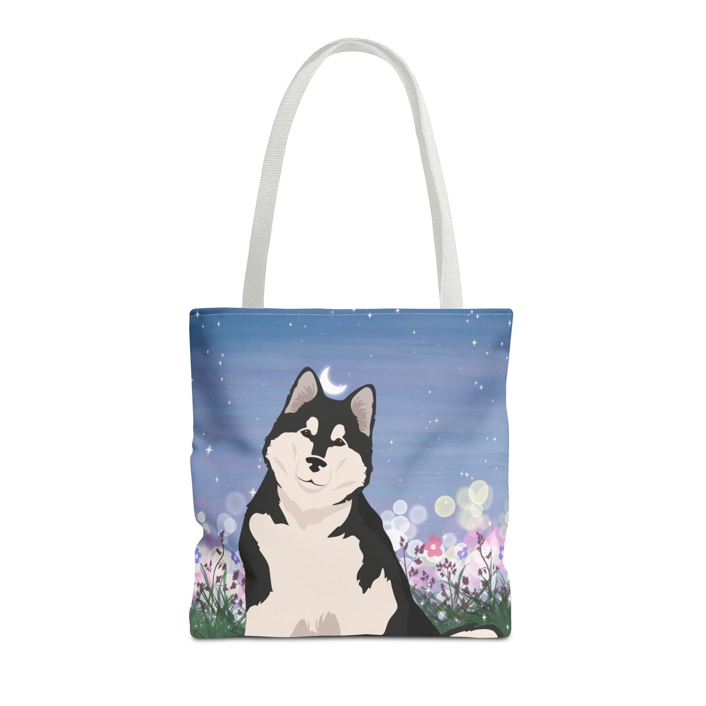 Alaskan Malamute Dog Tote Bag 16x16