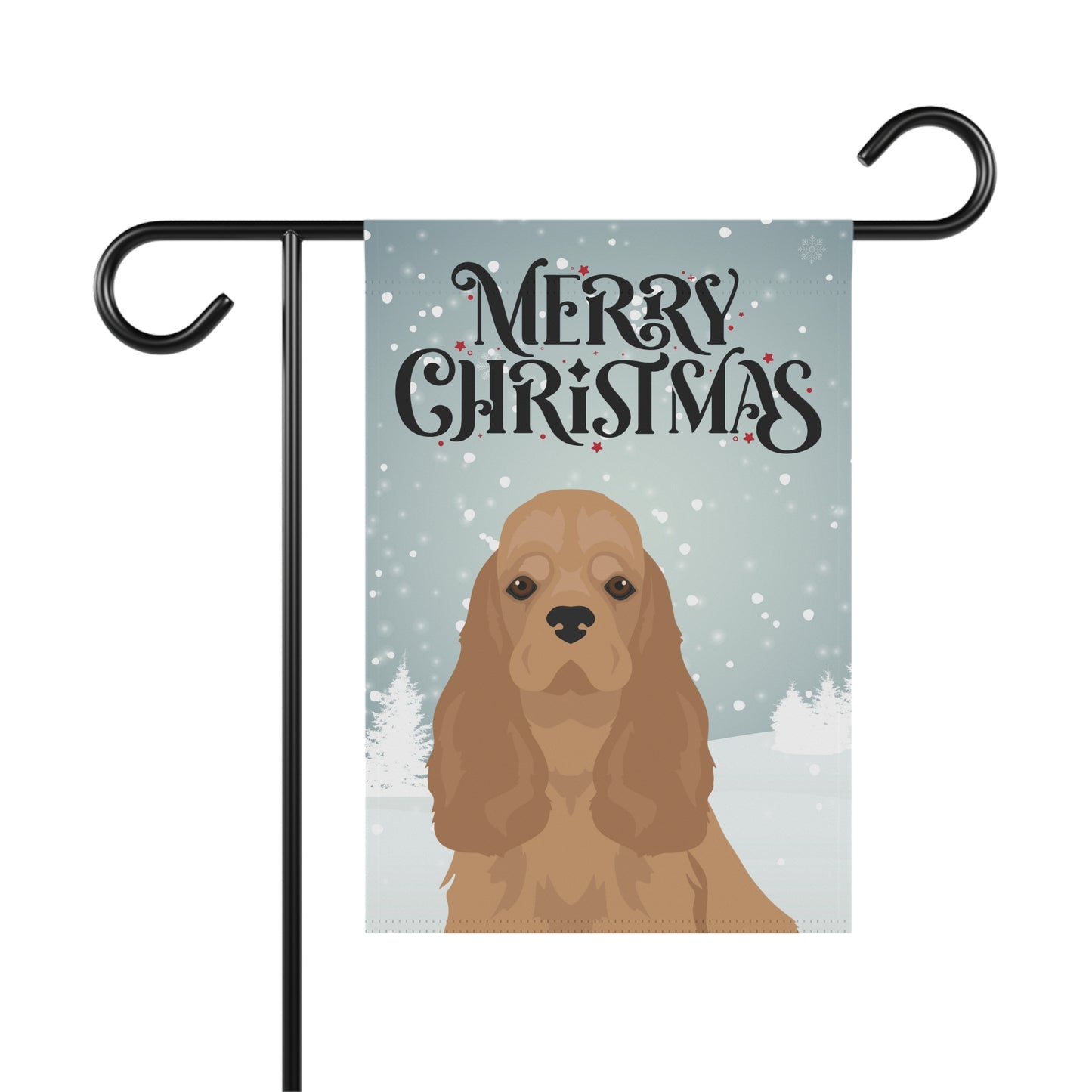 American Cocker Spaniel Dog Garden Flag