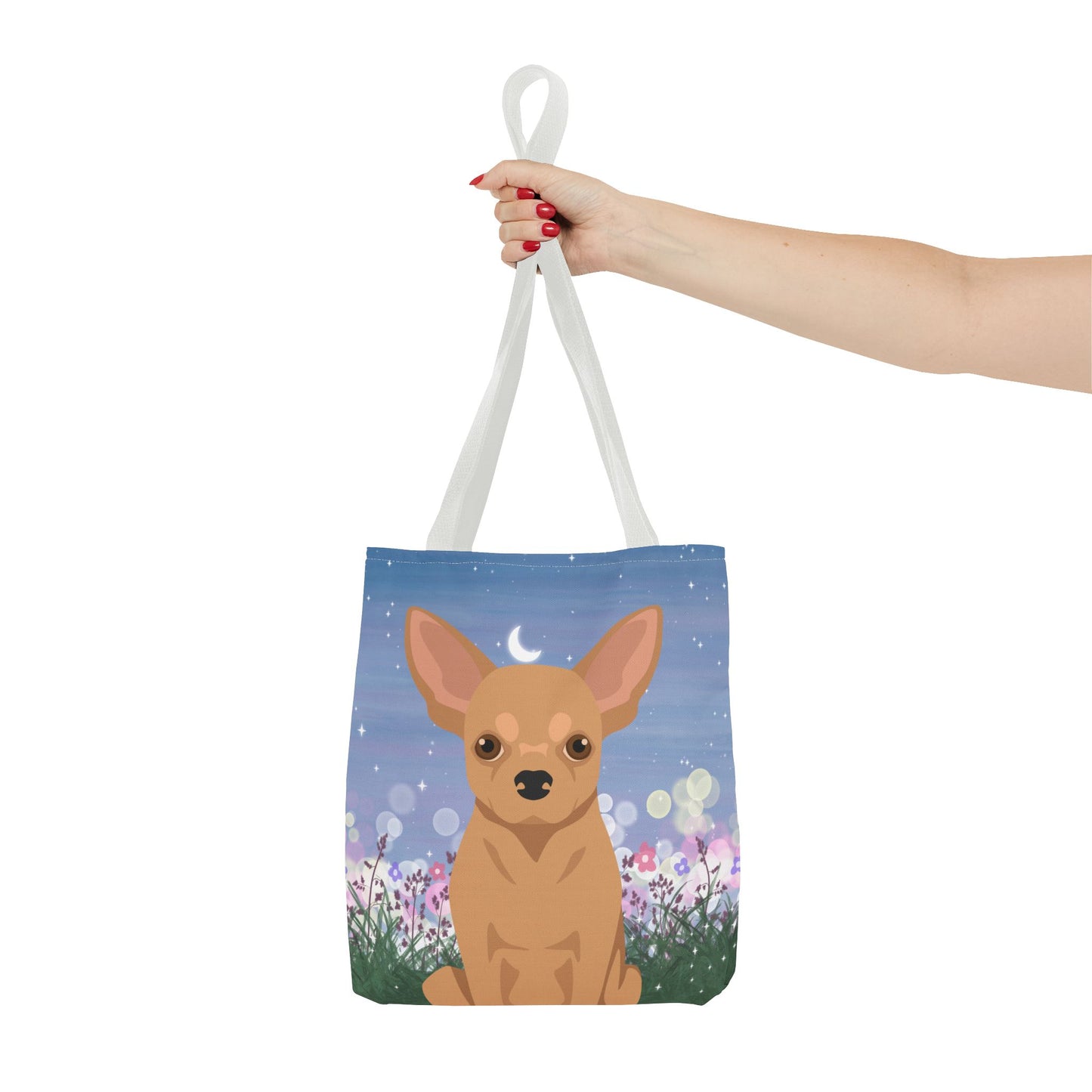 Chihuahua Dog Tote Bag 13x13