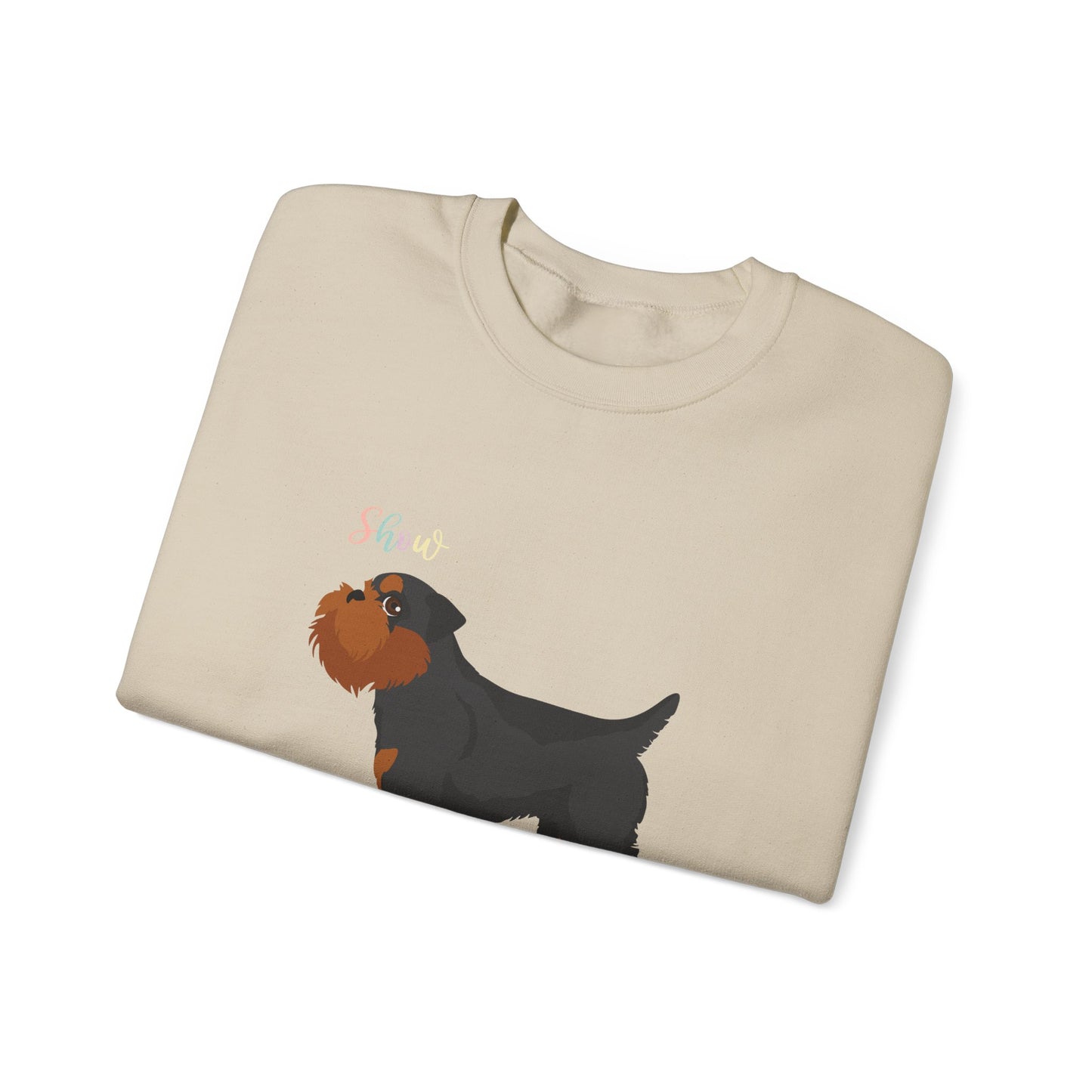 Brussels Griffion Dog Unisex Heavy Blend Crewneck Sweatshirt