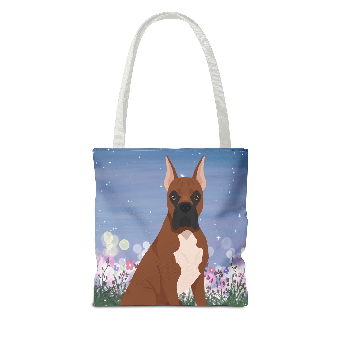 Boxer Dog Tote Bag 13x13