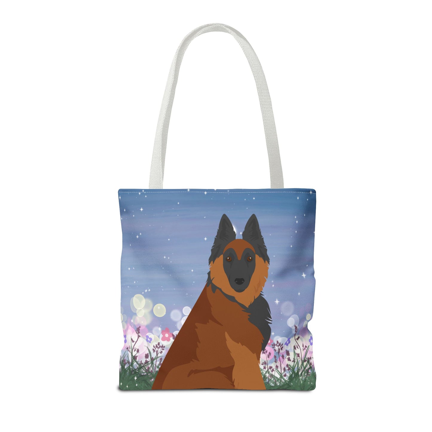 Belgian Tervuren Dog Tote Bag 16x16