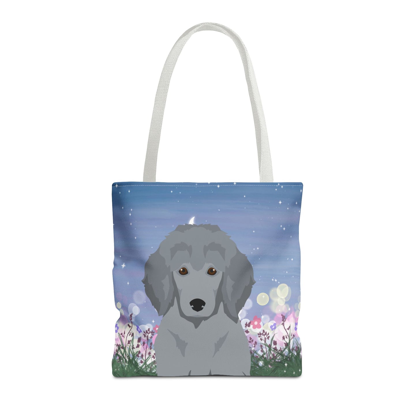 Poodle Dog Tote Bag 16x16