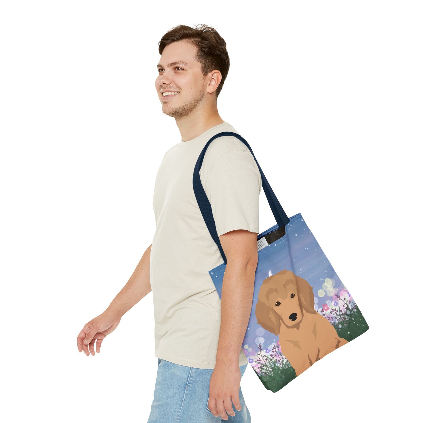 Poodle Dog Tote Bag 16x16