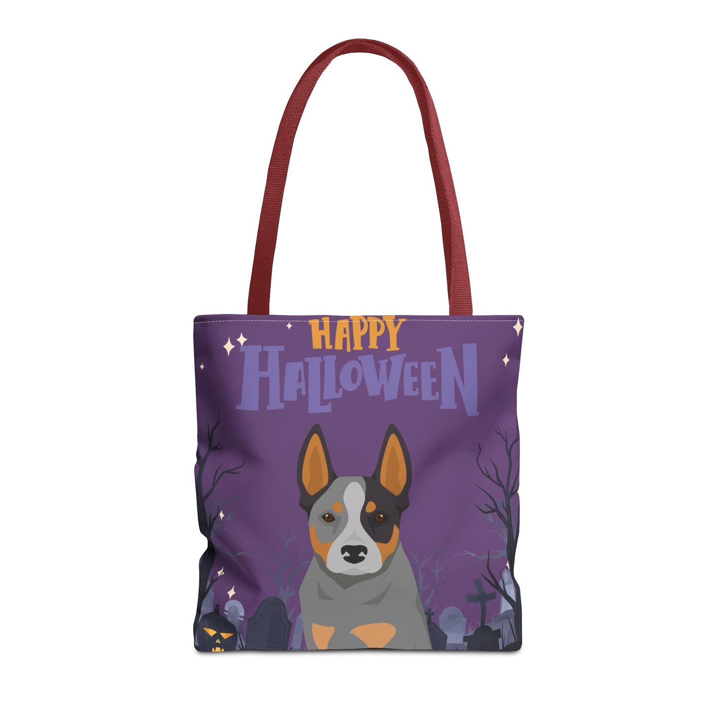 Australian Cattle Dog Dog Happy Halloween Tote Bag 16x16
