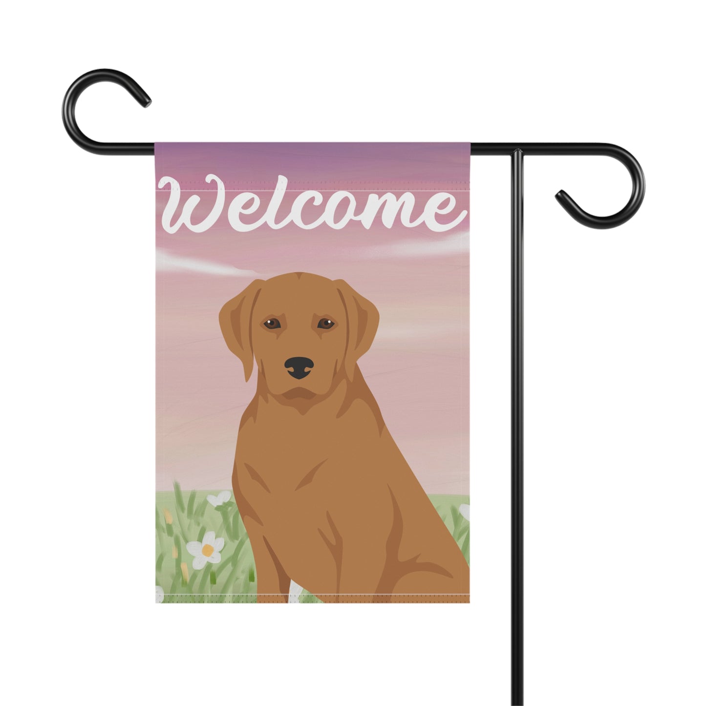 Labrador Retriever Dog Welcome Garden Flag