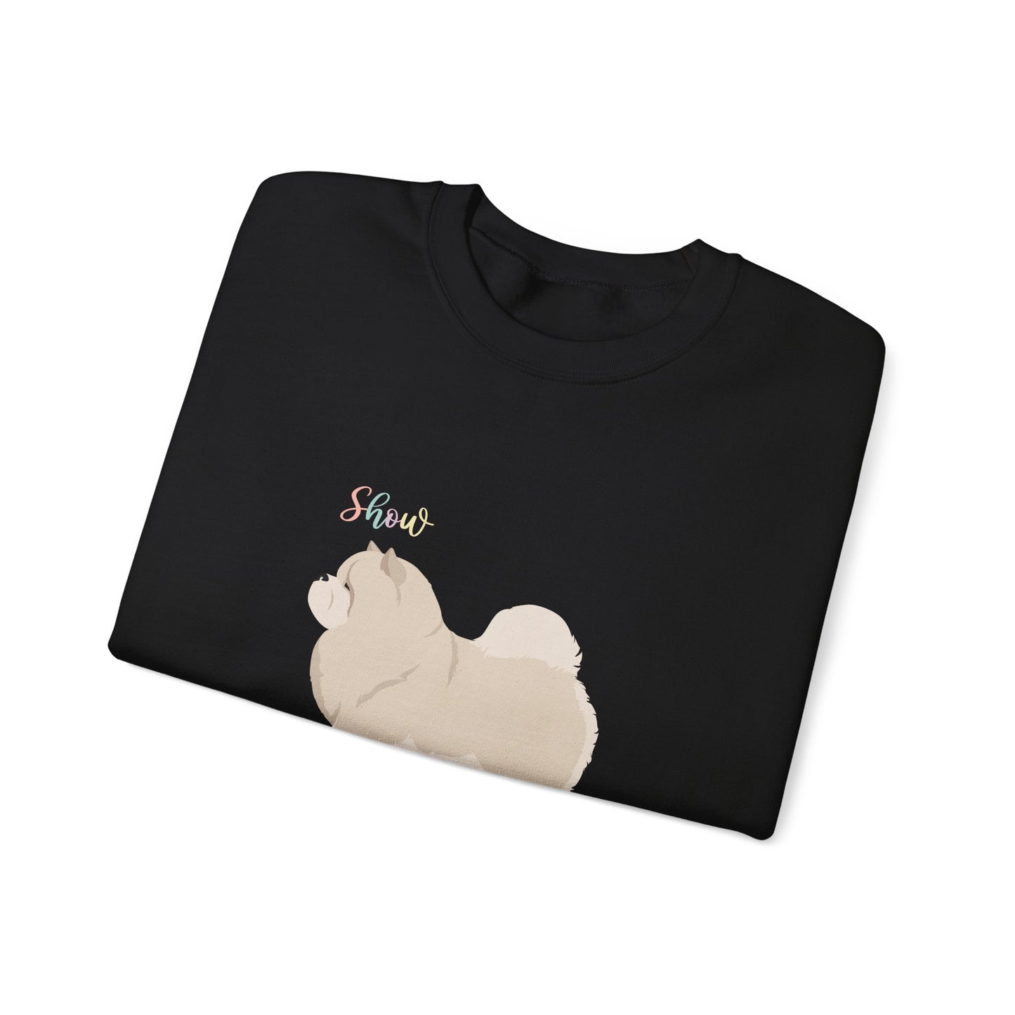 Chow Chow Dog Unisex Heavy Blend Crewneck Sweatshirt