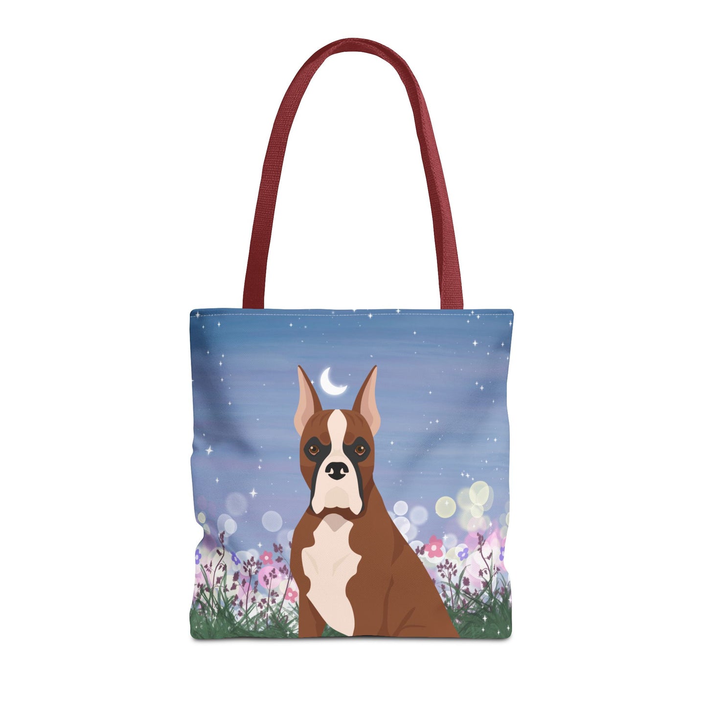 Boxer Dog Tote Bag 16x16