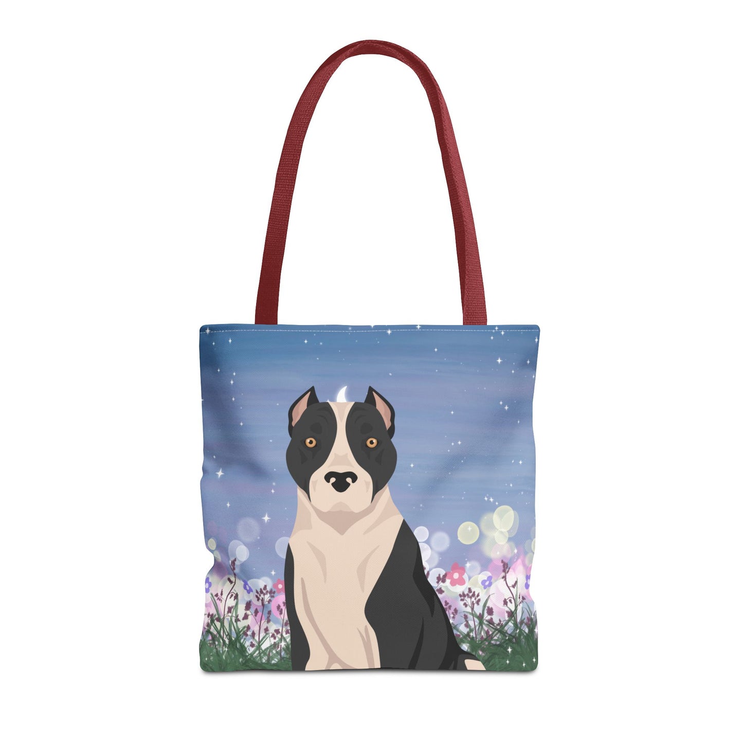 American Staffordshire Terrier Dog Tote Bag 16x16