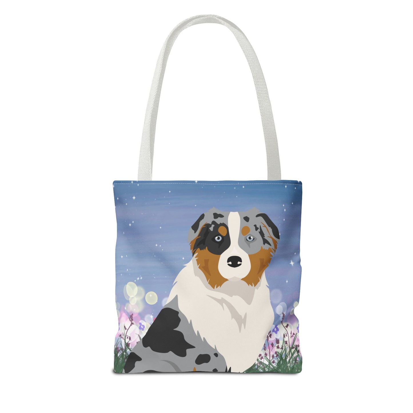 Australian Shepherd Dog Tote Bag 13x13