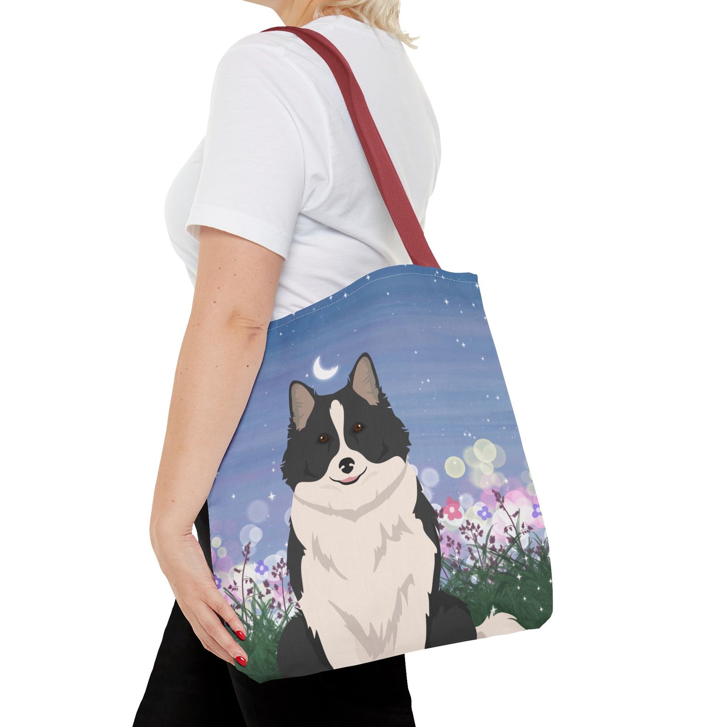 Icelandic Sheepdog Dog Tote Bag 16x16