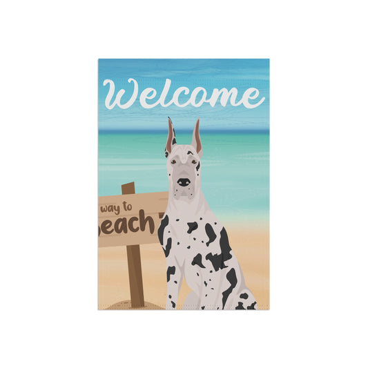 Great Dane Dog Garden Flag