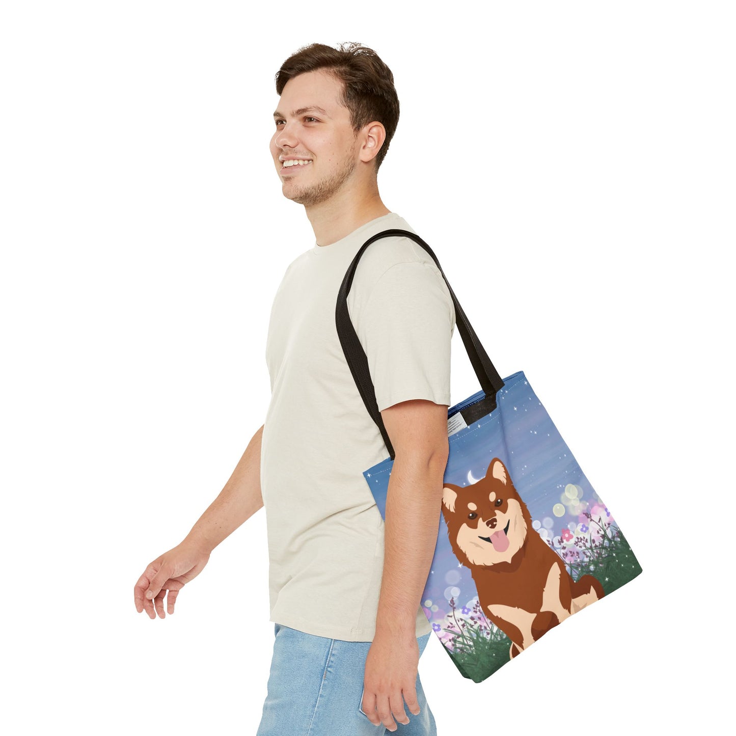 Finnish Lapphund Dog Tote Bag 16x16