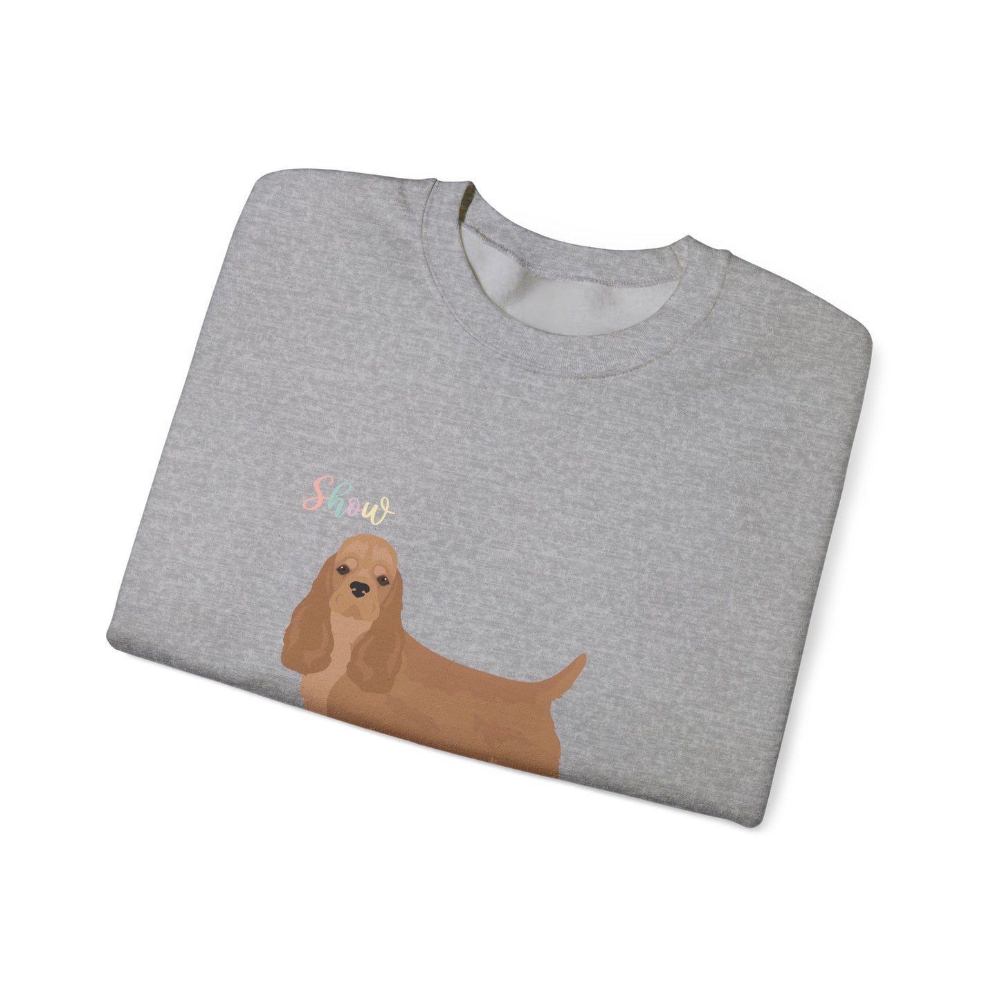 Cocker Spaniel Dog Unisex Heavy Blend Crewneck Sweatshirt