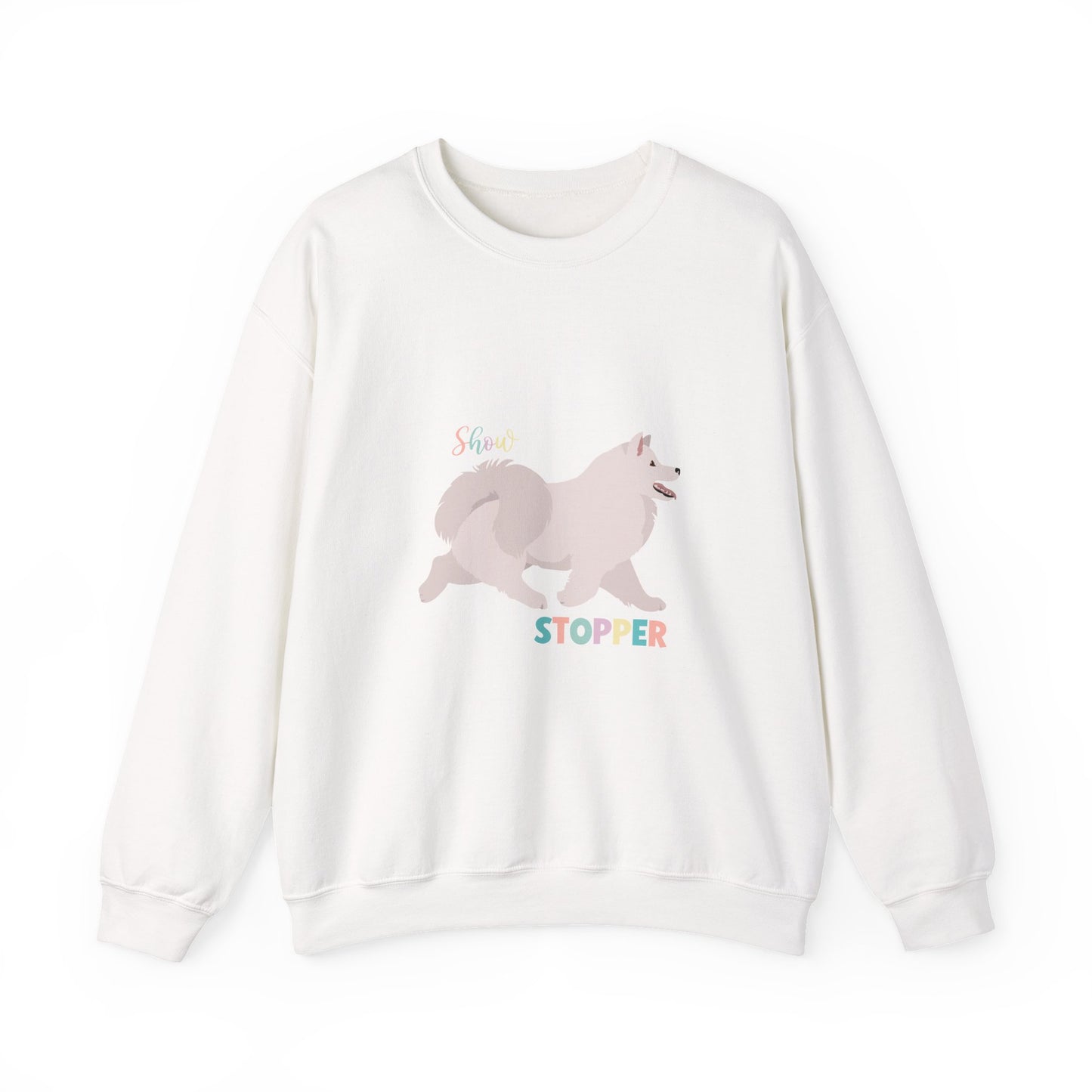 Samoyed Dog Unisex Heavy Blend Crewneck Sweatshirt