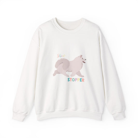 Samoyed Dog Unisex Heavy Blend Crewneck Sweatshirt