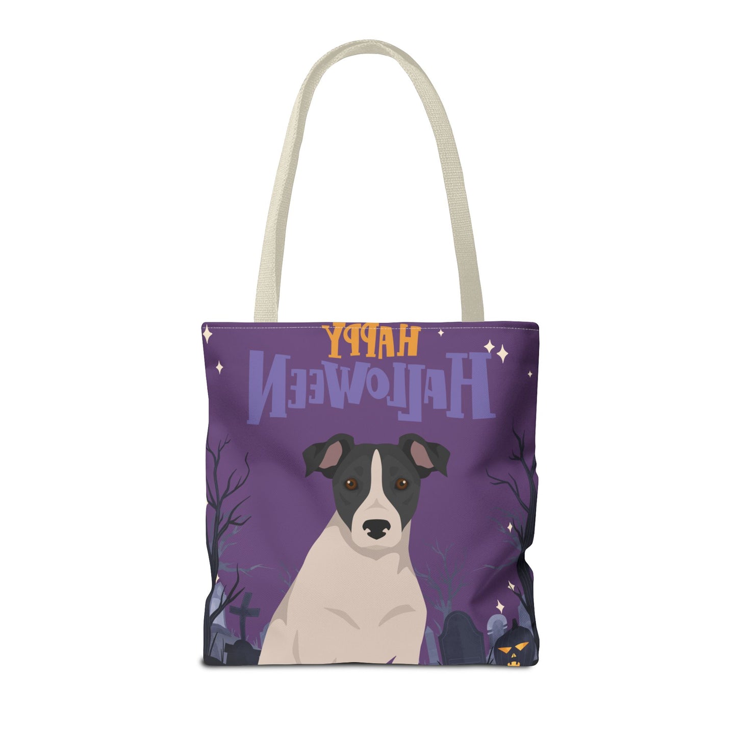 Parson Russell Terrier Dog Happy Halloween Tote Bag 16x16