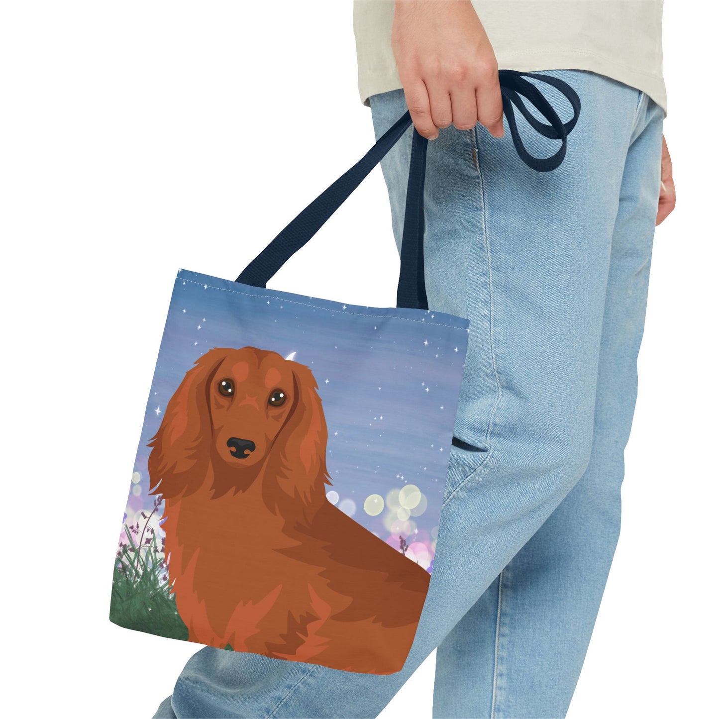 Dachshund Dog Tote Bag 13x13