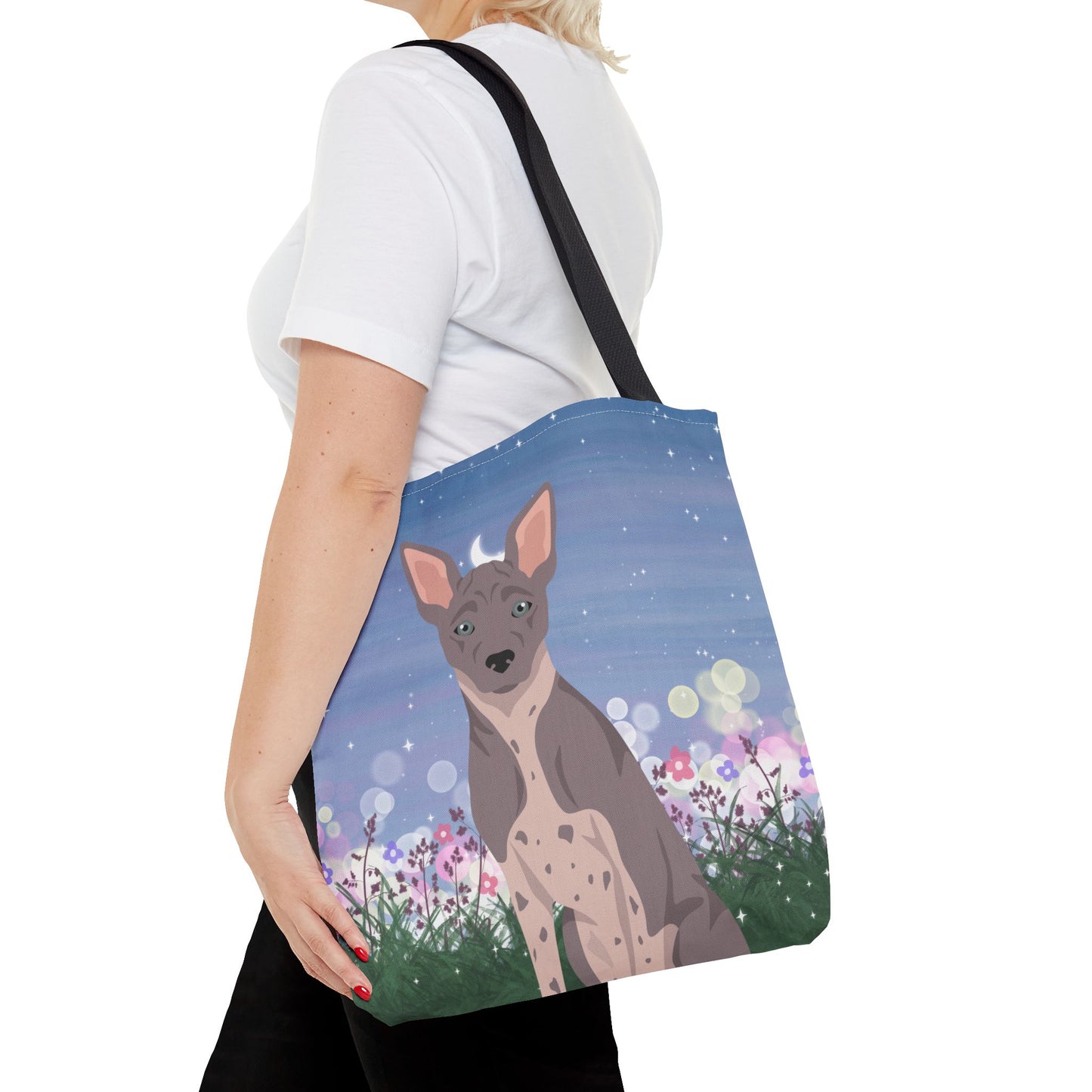 American Hairless Terrier Dog Tote Bag 16x16
