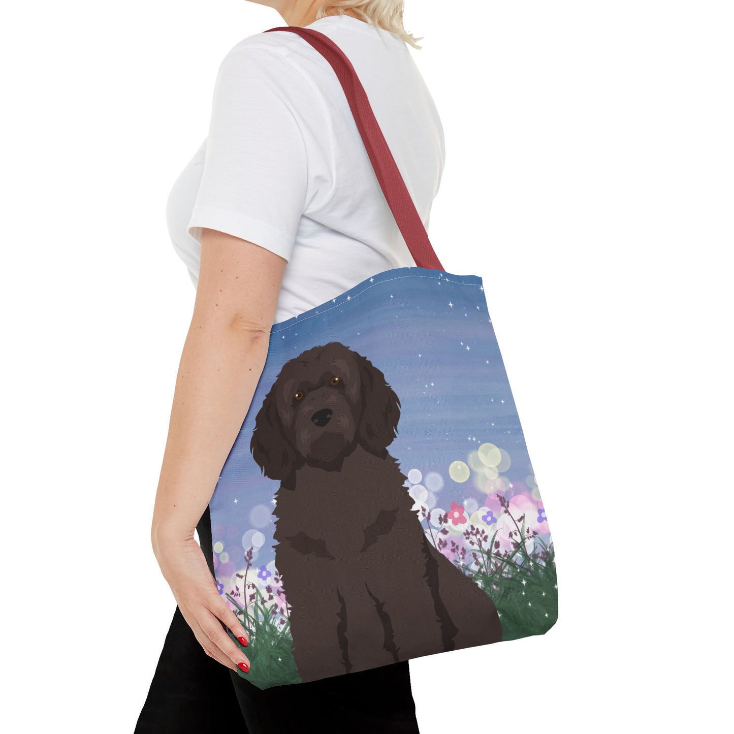 Portuguese Water Dog Dog Tote Bag 16x16