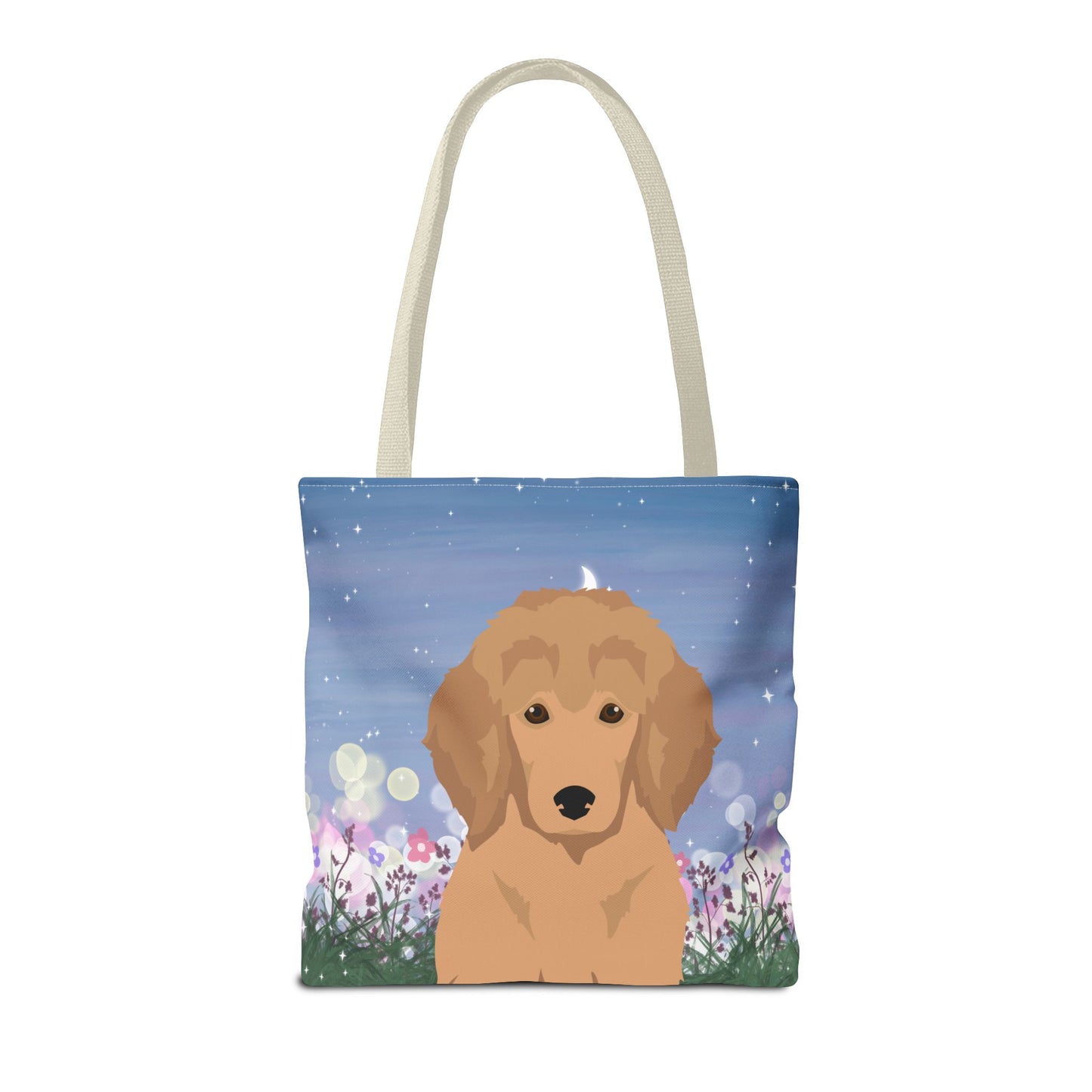 Poodle Dog Tote Bag 16x16