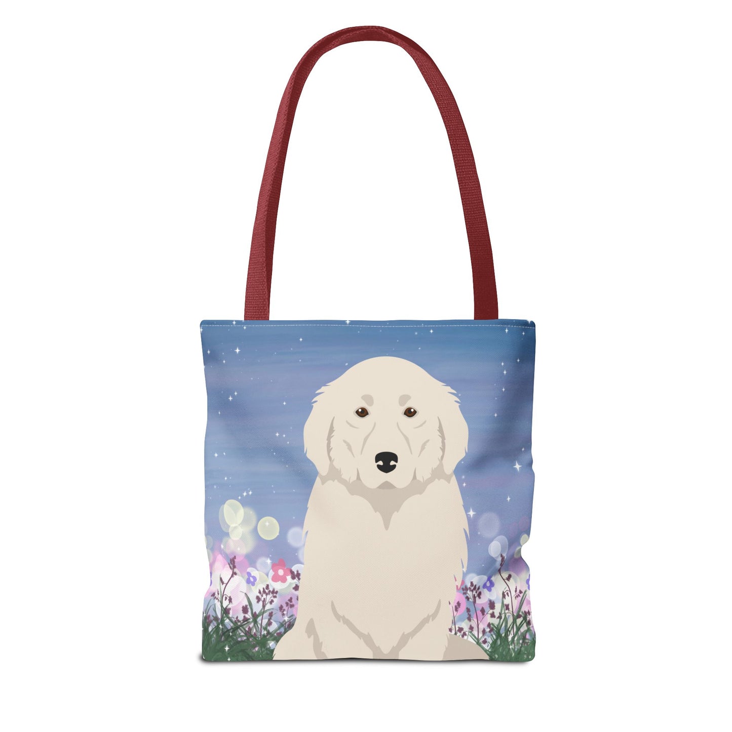 Great Pyrenees Dog Tote Bag 13x13