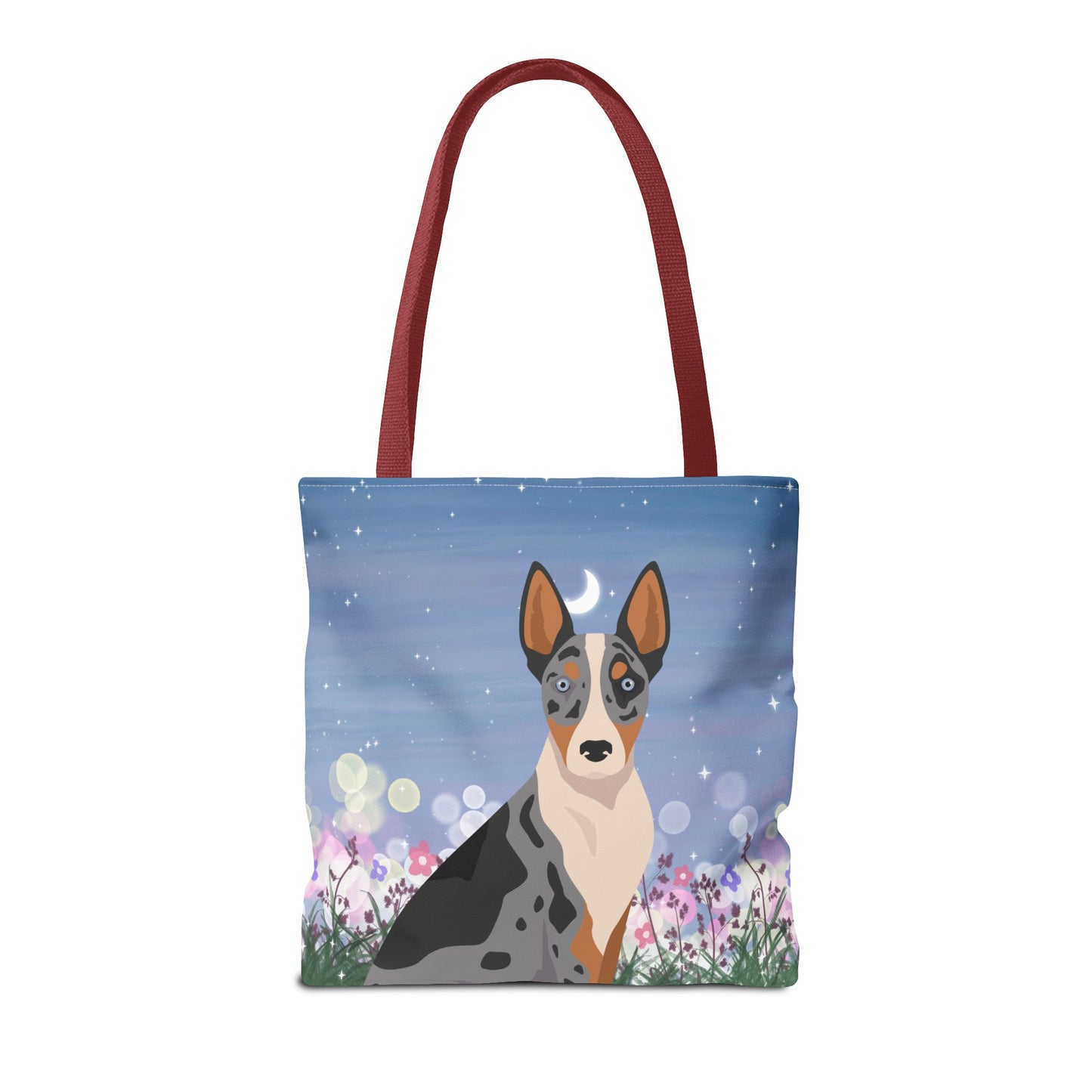 Australian Koolie Dog Tote Bag 16x16