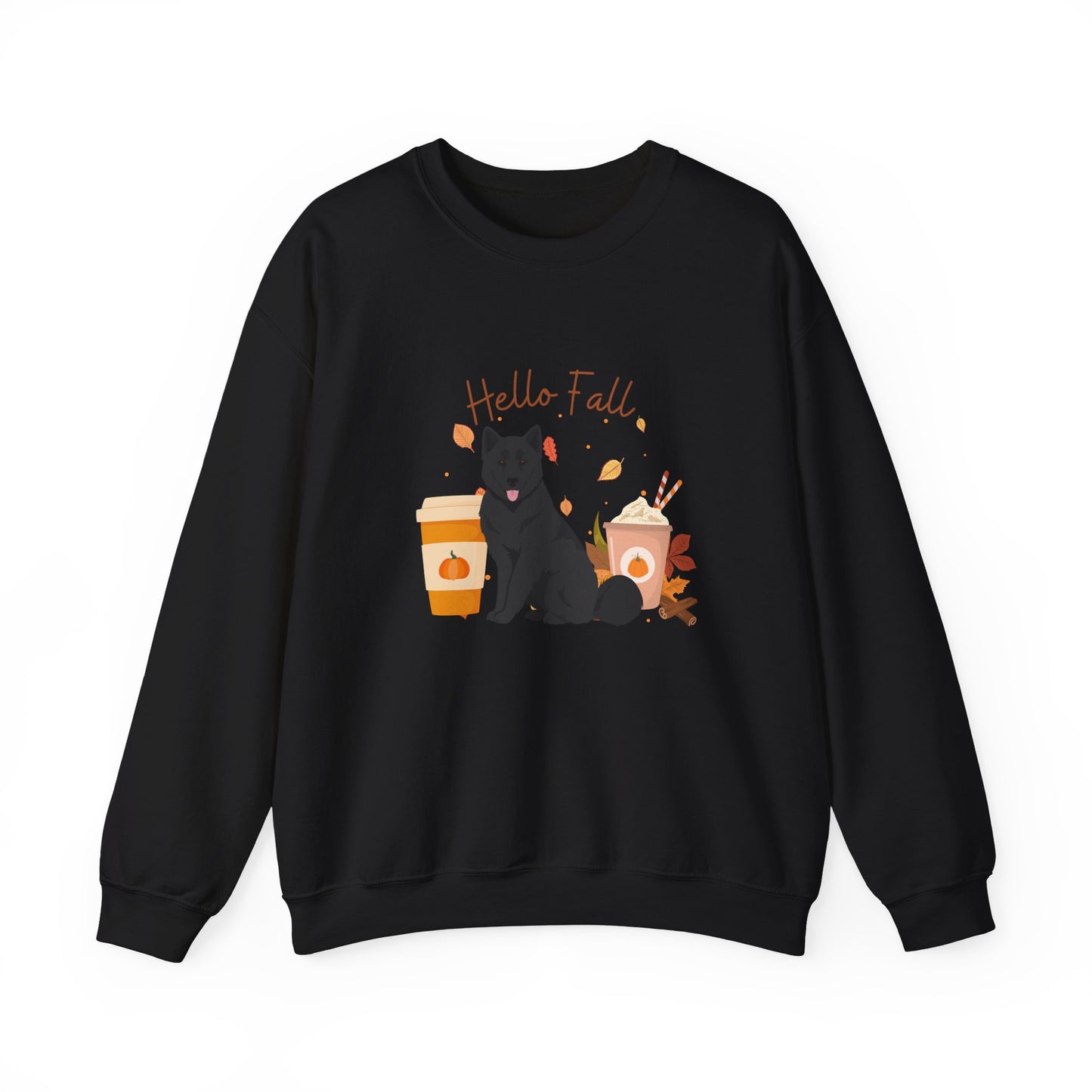Canadian Inuit Dog Fall Halloween Unisex Heavy Blend Crewneck Sweatshirt
