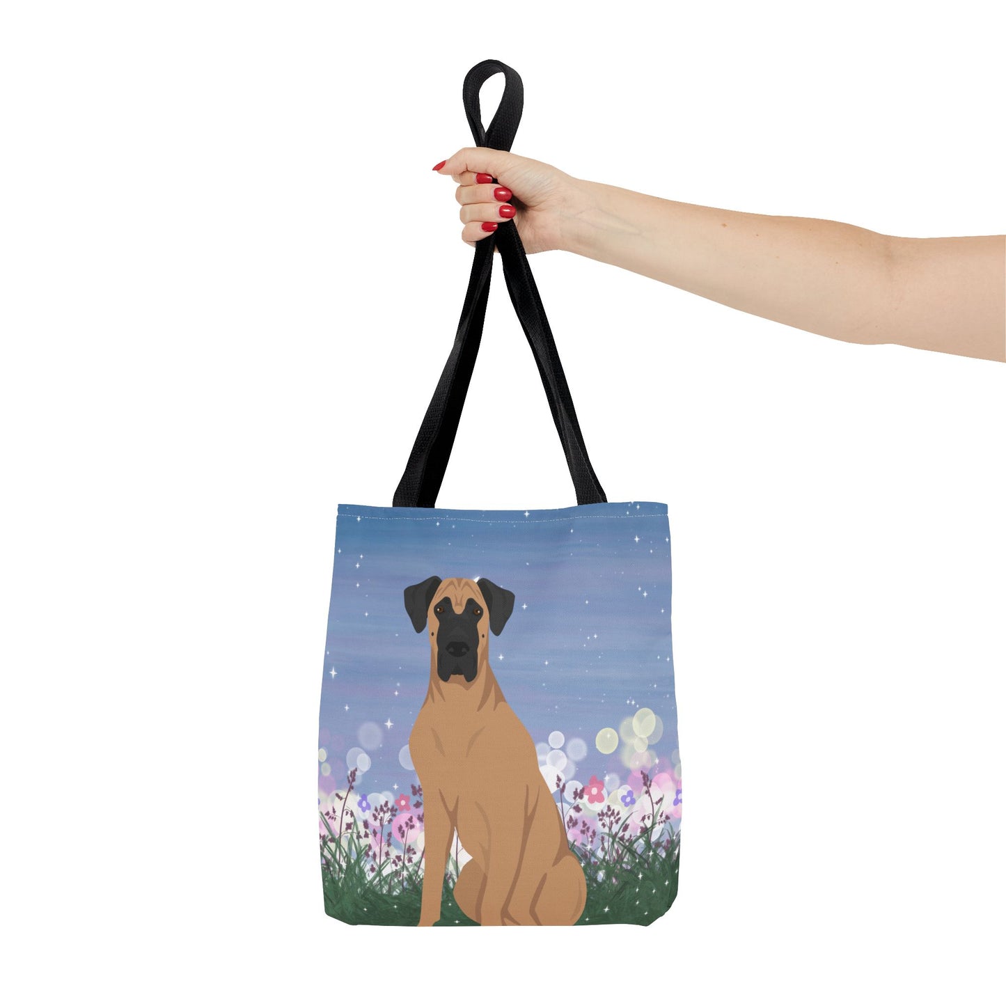 Great Dane Dog Tote Bag 13x13