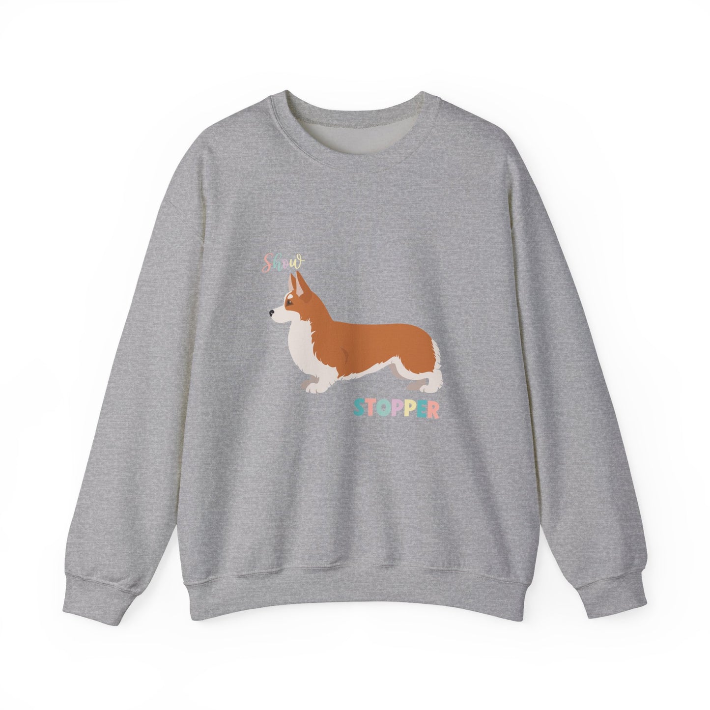 Pembroke Welsh Corgi Dog Unisex Heavy Blend Crewneck Sweatshirt