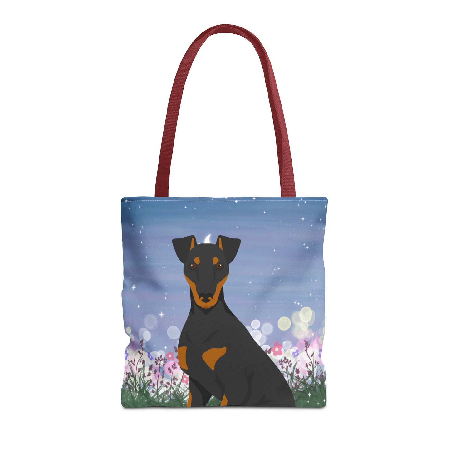 Manchester Terrier Dog Tote Bag 16x16