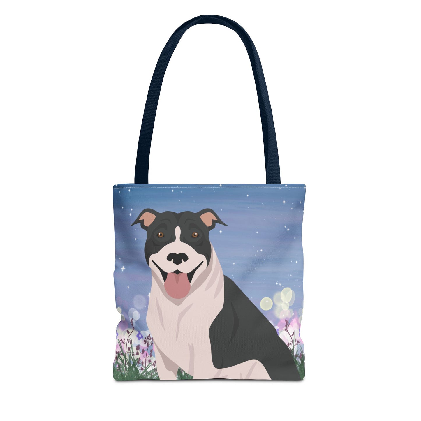 Pit Bull Dog Tote Bag 13x13