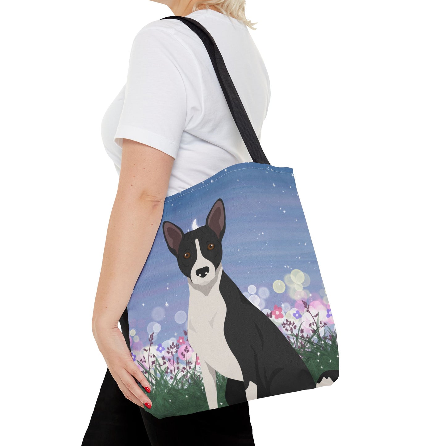 Basenji Dog Tote Bag 16x16