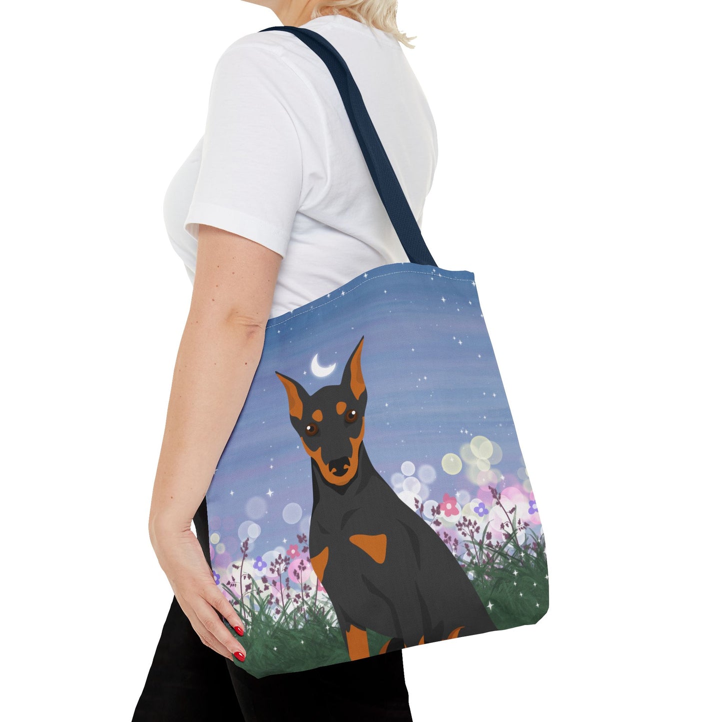 German Pinscher Dog Tote Bag 16x16