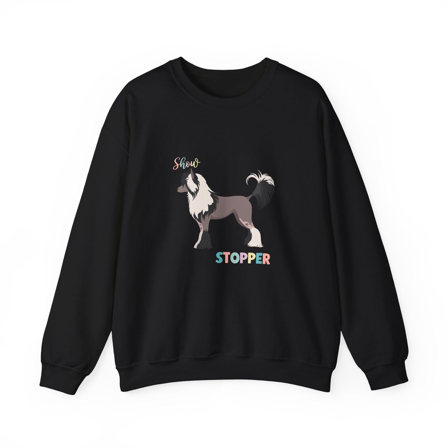 Chinese Crested Dog Dog Unisex Heavy Blend Crewneck Sweatshirt