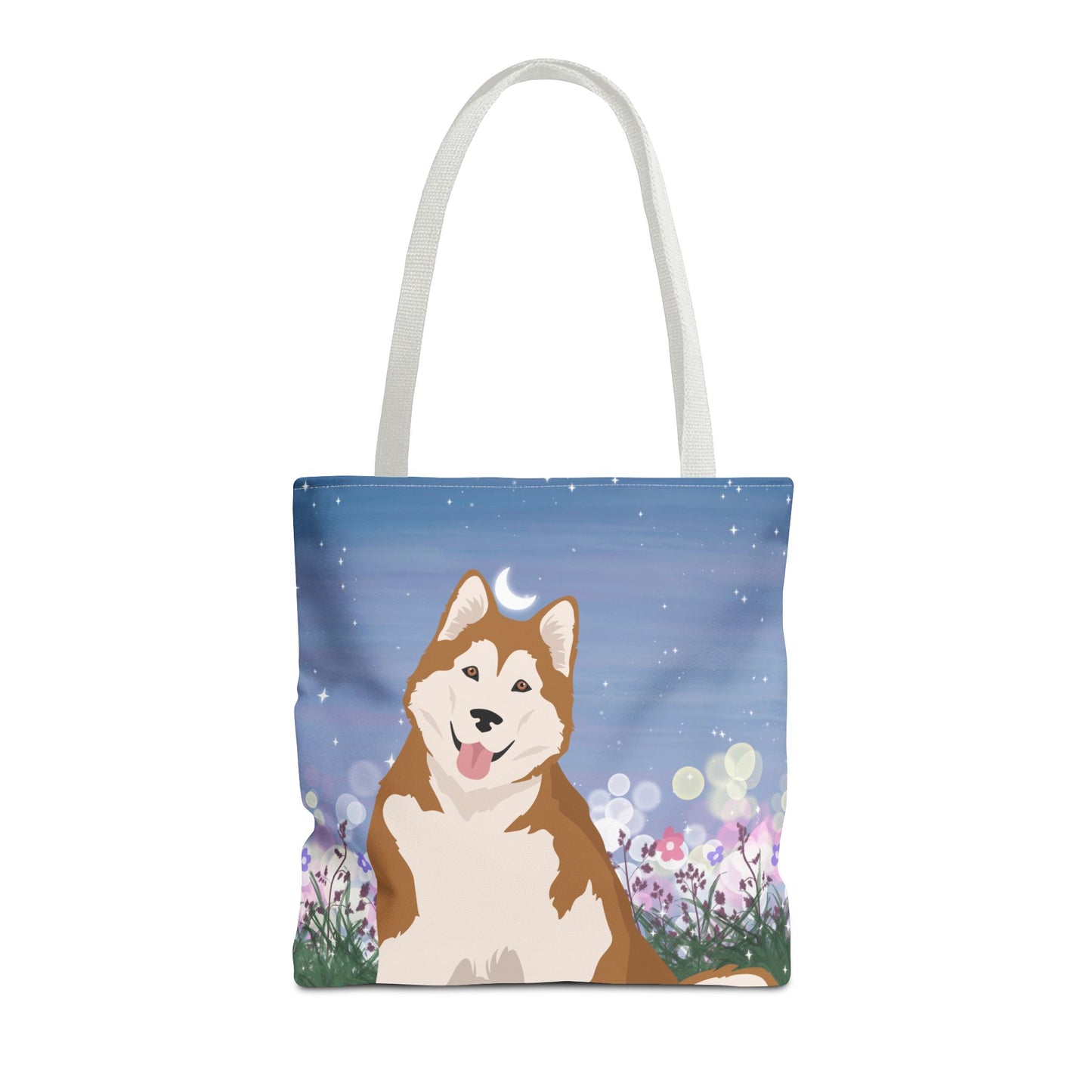 Alaskan Malamute Dog Tote Bag 16x16