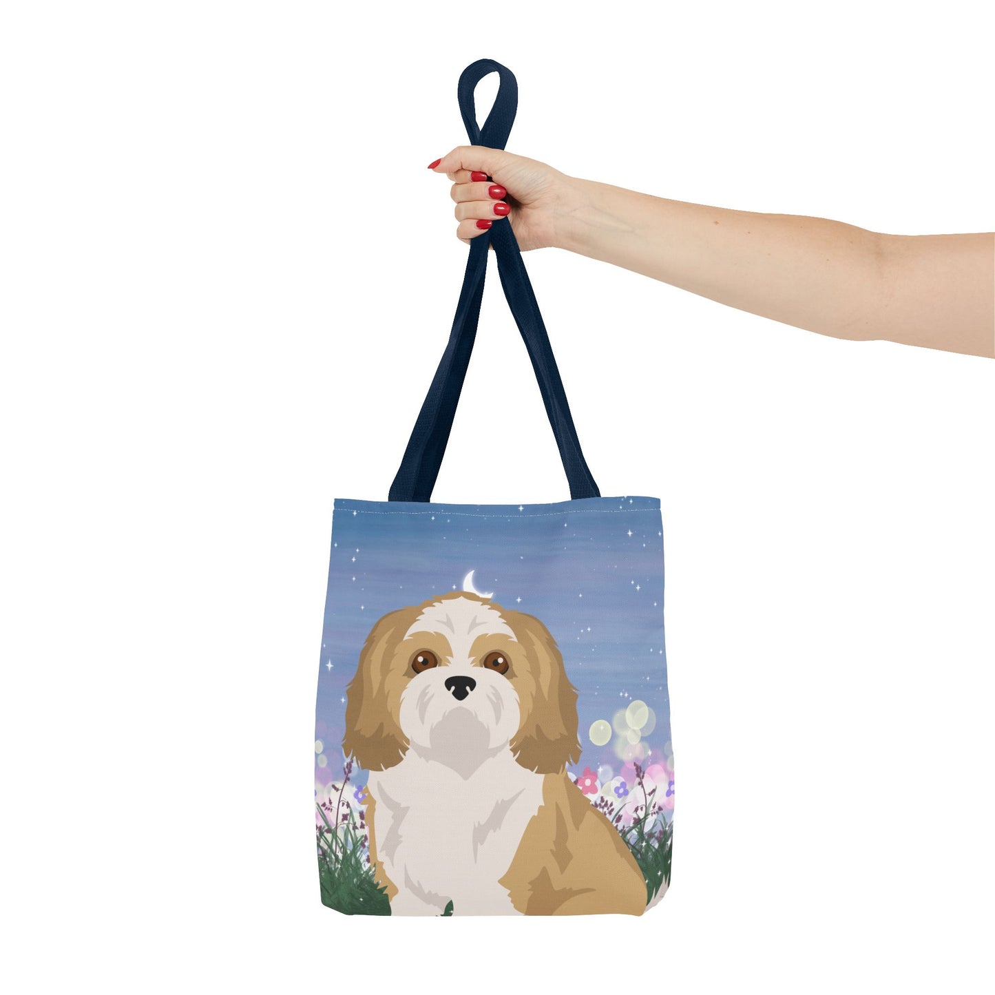 Shih Tzu Dog Tote Bag 13x13