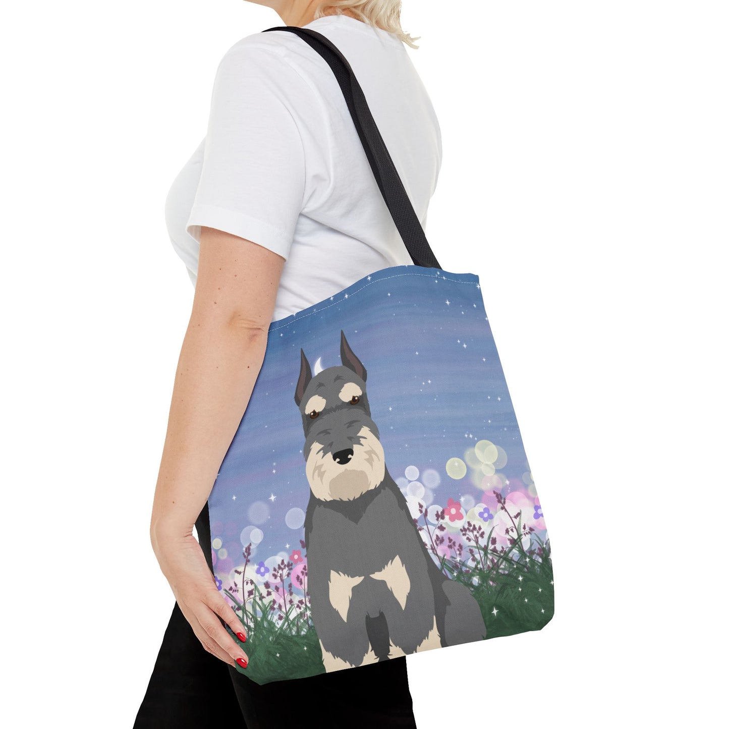 Schnauzer Dog Tote Bag 16x16