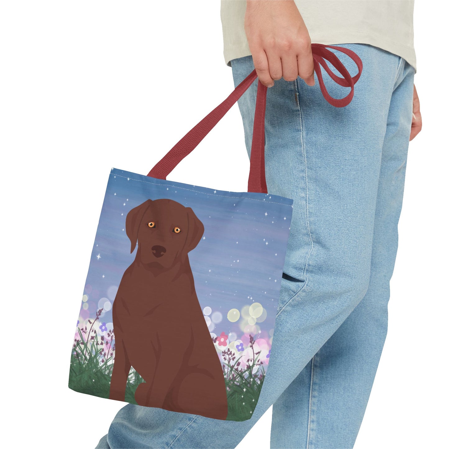 Labrador Retriever Dog Tote Bag 13x13