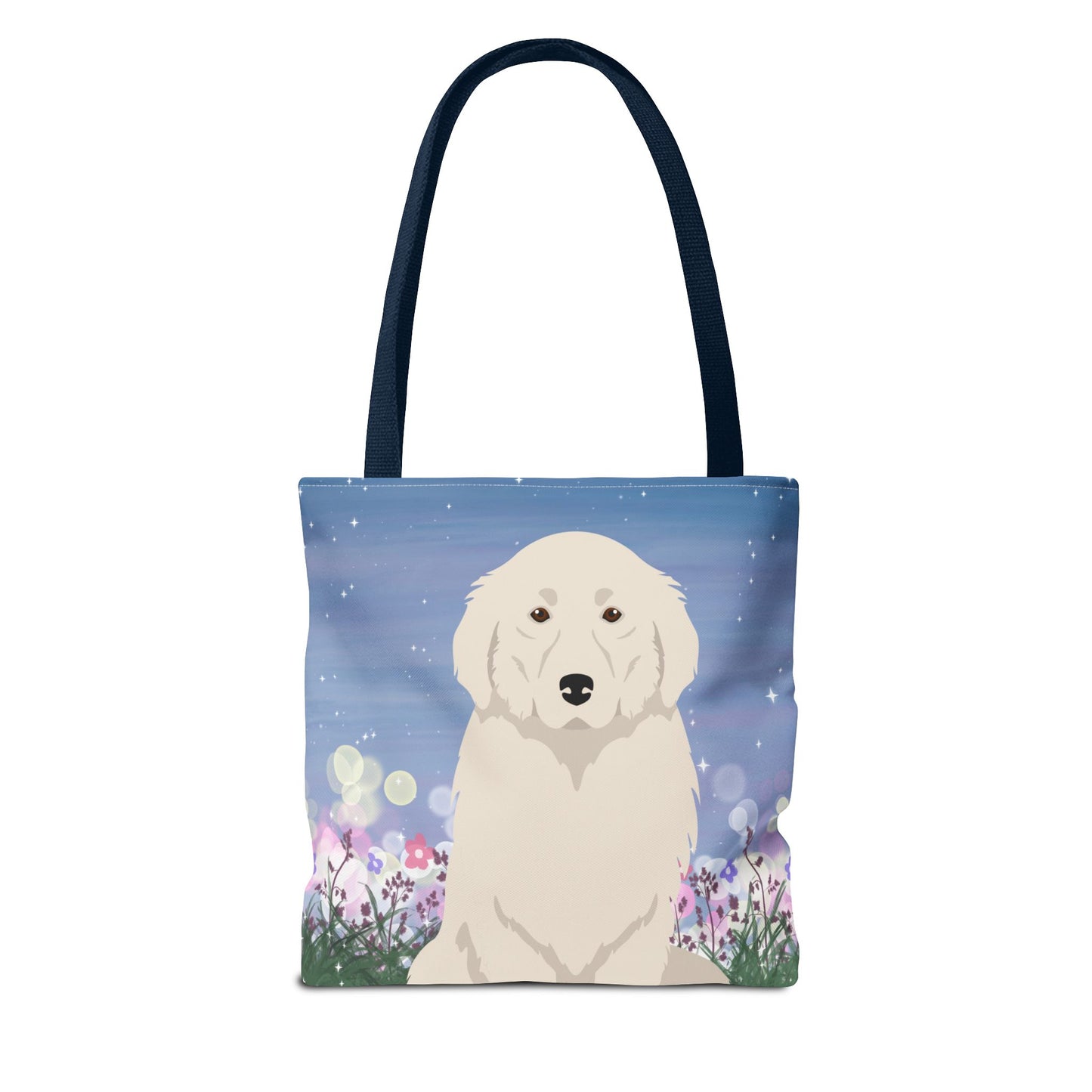 Great Pyrenees Dog Tote Bag 13x13