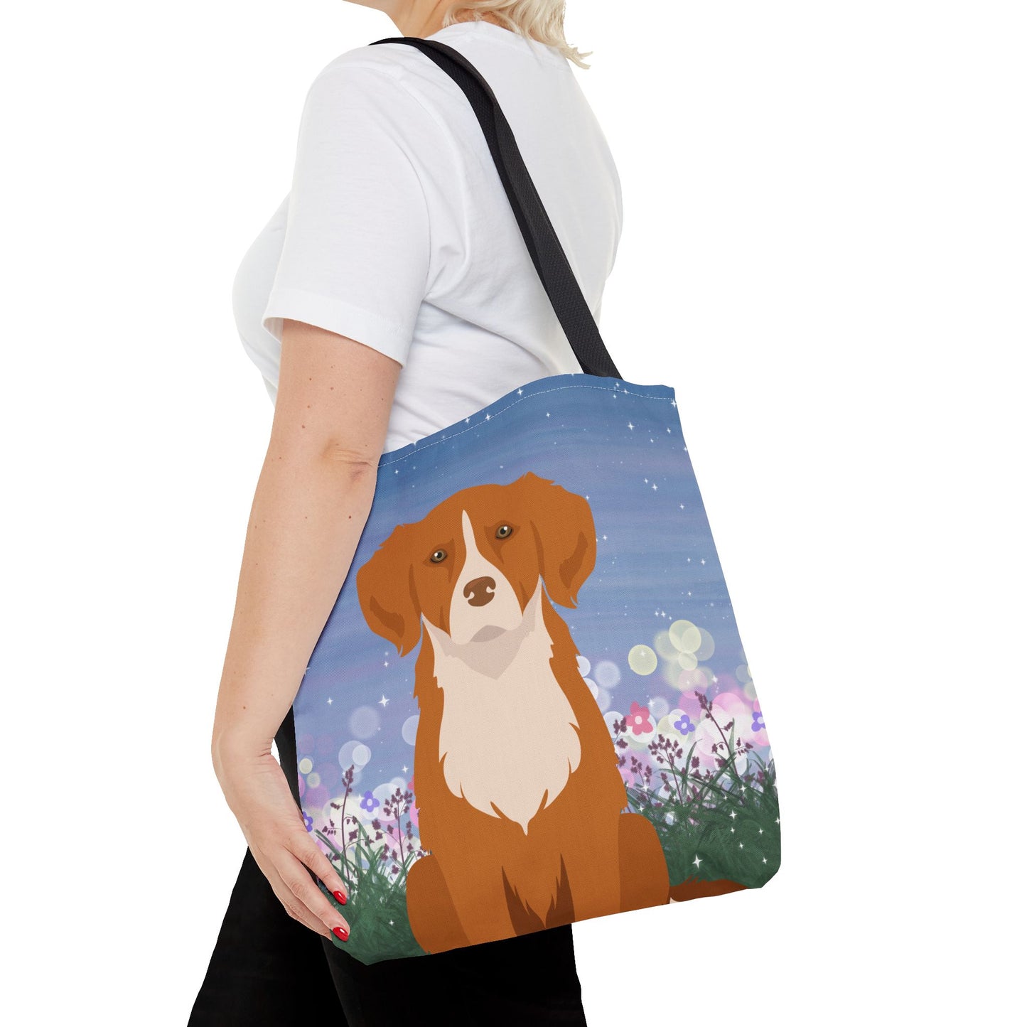 Nova scotia Duck Tolling Retriever Dog Tote Bag 16x16