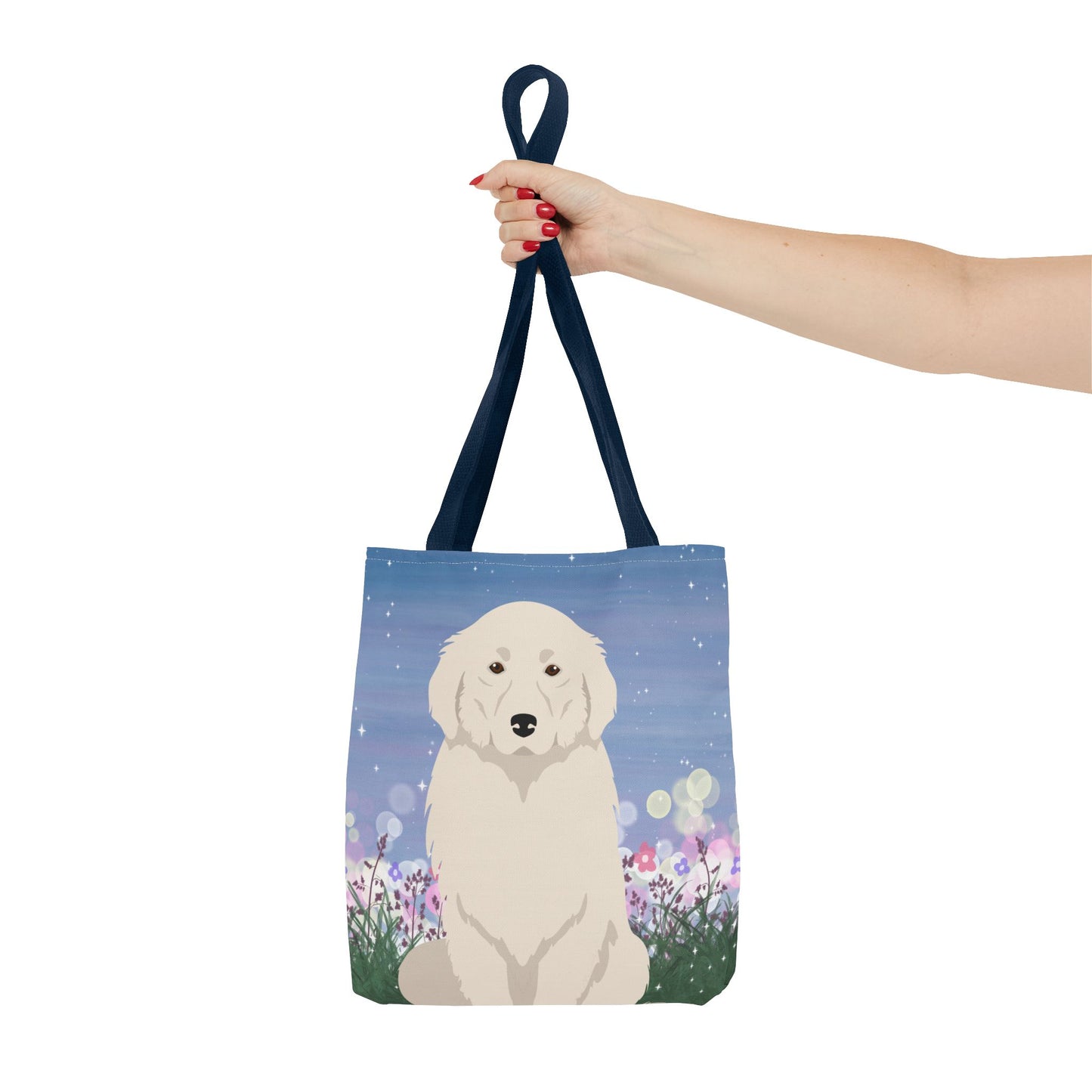 Great Pyrenees Dog Tote Bag 13x13