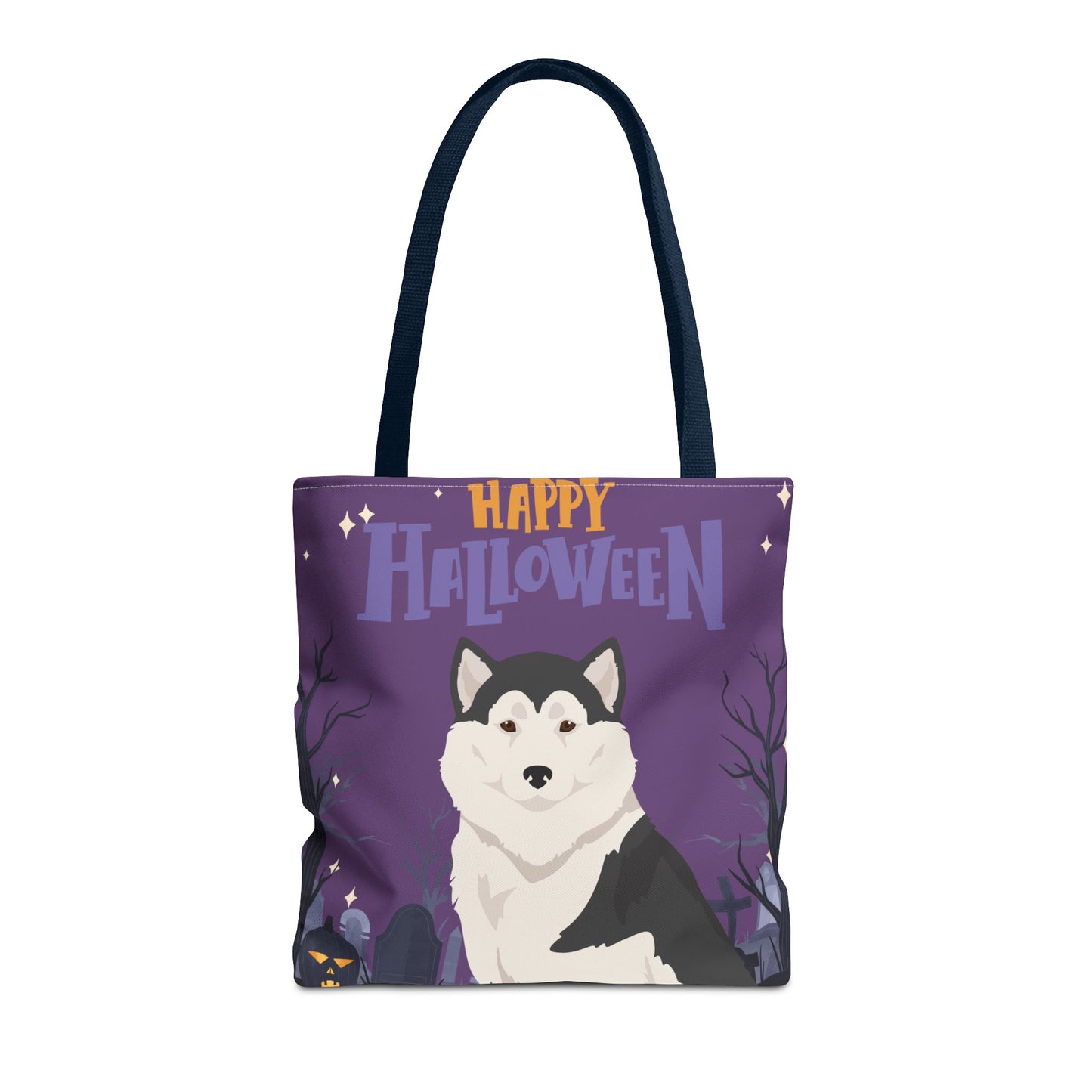 Greenland Dog Dog Happy Halloween Tote Bag 16x16