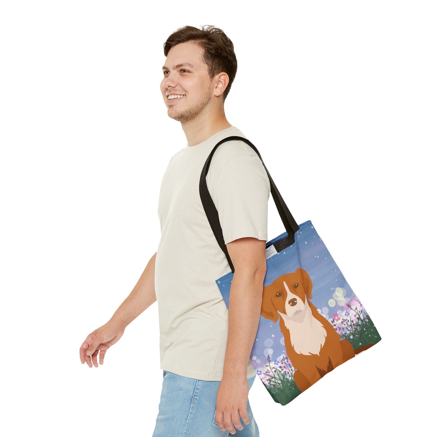 Nova scotia Duck Tolling Retriever Dog Tote Bag 16x16