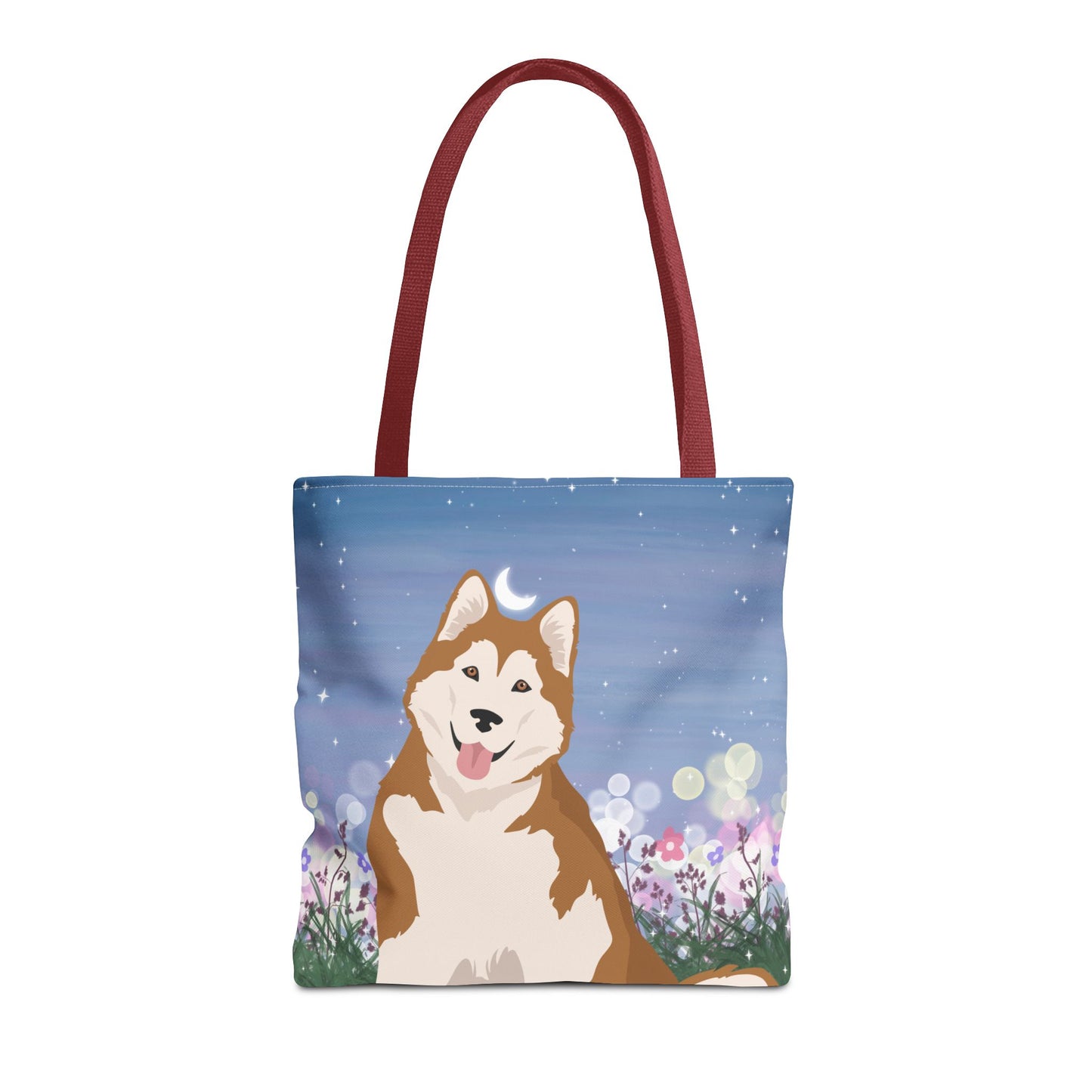Alaskan Malamute Dog Tote Bag 16x16